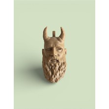 Nozzle Works God Of War Karekteri Mimir. Viking Anahtarlık – Iskandinav Bilgelik Figürü