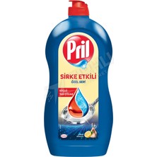 4 Adet Pril Sirke Etkili Sıvı Bulaşık Deterjanı 1100 ml