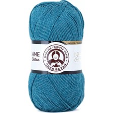 Royaleks Group 1 Adet Madame Cotton El Örgü Ipi Yünü 100 gr 050 Petrol Mavi
