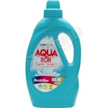 4 Adet Aquabor Sıvı Renkliler 33 Yıkama 2150 ml