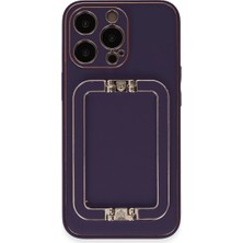 Freedom Storee Apple Iphone 13 Pro Max Kılıf Coco Elit Kapak - Derin Mor