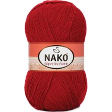 Royaleks Group 1 Adet Süper Inci El Örgü Ipi 100 gr Koyu Kırmızı 1175