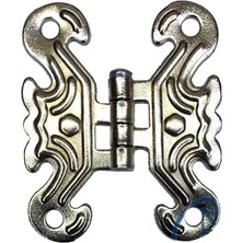 Freedom Storee Dekoratif Sac Kelebek Menteşe - Küçük, Nikel, 100 Adet