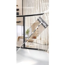 RSC Marketim Mikrofiber Cam Silme Mopu Aparatı Profesyonel Set Yedek Bez Hediyeli/ Cam/yer/vb