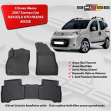 Citroen Nemo Paspas Araca Özel 2007 Sonrası BOSSE 3D Havuzlu Oto Paspas Paspas