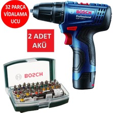 Bosch Çift Akülü Şarjlı Matkap ve Vidalama Ucu Seti, Güç ve Pratiklik