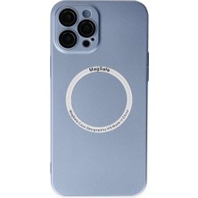 Freedom Storee Apple Iphone 12 Pro Kılıf Jack Magneticsafe Lens Silikon - Sierra Blue