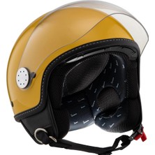 Vespa Kask Visor Series Sarı Special Edition