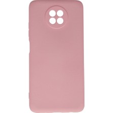 Freedom Storee Xiaomi Redmi Note 9 5g Kılıf Nano Içi Kadife Silikon - Pembe
