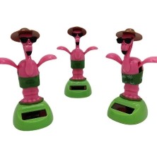 Freedom Storee Güneş Enerjili Solar Sallanan Flamingo