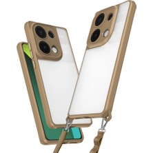 Freedom Storee Xiaomi Redmi Note 13 Pro 4g Kılıf Penta Silikon Kılıf - Çöl Titanyum