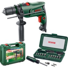 Bosch Darbeli Matkap Seti 46 Parça Vidalama ve Tornavida Ucu ile Tamir ve Dekorasyon