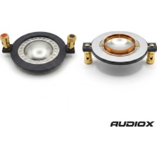 AUDIOX M-34 34 mm Tweeter Membranı Driver Diyaframı Tiz Driver Tamir Takımı