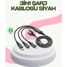 Midas Toptan Home Hızlı Şarj Destekli Çoklu Şarj Kablosu – Seyahat ve Günlük Kullanım