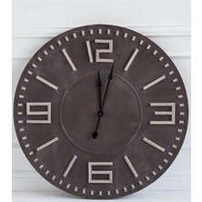 Şık Yuvarlak Duvar Saati, Modern ve Zarif Tasarım, Hızlı Kargo