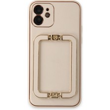 Freedom Storee Apple Iphone 12 Kılıf Coco Elit Kapak - Gold