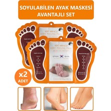 Tby Shop Ayak Soyucu Çorap Ölü Derileri Soyan Ayak Çorabı Peeling Maskesi 2 Adet
