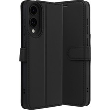 Freedom Storee Samsung Galaxy S25 Edge Trend S Plus Kapaklı Kılıf - Siyah