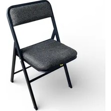 Vivense Hey Katlanır Mutfak Kamp Sandalyesi, Gri, Keten