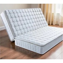 Vivense Luxury Hemnes Uyumlu Petli Katlanabilir Yatak, 80X200X24