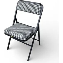 Vivense Hey Katlanır Mutfak Kamp Sandalyesi, Siyah, Kazayağı