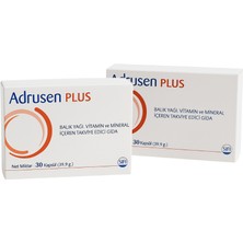 Sifi Adrusen Plus 2’li Set 30 Kapsül x2 – Göz Vitamini Lutein Zeaksantin Takviye Edici Gıda 60 Kapsül