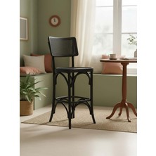 Gazzini Furniture Sofa Ahşap Bar Sandalyesi