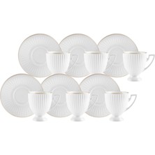 Karaca Elena 6 Kişilik 90 ml Kahve Fincan Takımı