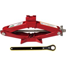 PremiumPort 2 Ton Akordiyon Makas Kriko, Güçlü ve Dayanıklı Yük Kaldırma Aracı