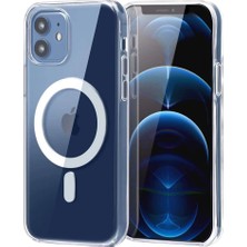 Colezium Iphone 11 Combo Sert Şeffaf Magsafe Kapak - Şeffaf