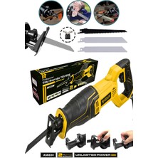 PremiumPort 750W Bakır Sargılı 6 Kademeli 3 Bıçaklı Tilki Kuyruğu Testere