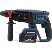 PremiumPort Çift Akülü Kırıcı Delici, Sargılı Motor, Güçlü ve Kullanışlı Tool
