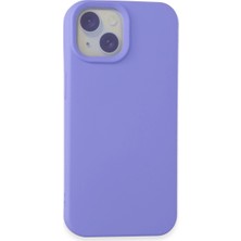 Magicool Iphone 15 Kılıf Nano Içi Kadife Silikon - Lila