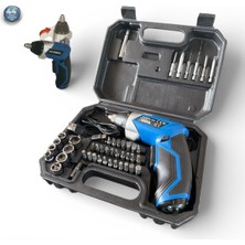 PremiumPort HPA0416 Şarjlı Tornavida Seti, 4V, 1.3AH, 4nm, 200 D/dk, 1/4" Hex