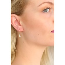 L Harf Bayan Küpe - Lisinya