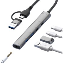 Marsilyan USB Type-C 2 Pd 2 USB Aux ZR817