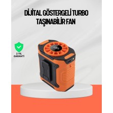 Midas Toptan Home USB Şarjlı Güçlü Hız Ayarlı El ve Bel Fanı
