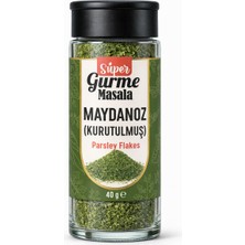 Super Gurme Masala Kurutulmuş Maydanoz 15 G – Cam Şişe – Parsley Flakes