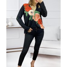 Gacha Yüksek Bel Likralı Kot Pantolon