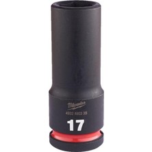 PremiumPort Darbeli Endüstriyel Lokma Shw 1/2 Inç 17MM, Dayanıklı ve Kullanışlı