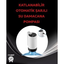 Midas Toptan Home Damacana Üstü Akıllı Su Pompası | 3 Damacana Kullanım | 4W Güç | Micro USB Şarjlı | Katlanabilir & Taşınabilir