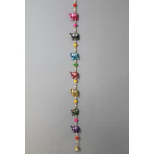 Nova Epoxy Art 7'li Asmalı Aynalı Fil - Model 1