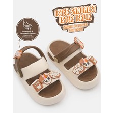 Kocamanlar Ayakkabı Kocamanlar 4505 Hafif Rahat Taban Okul Kreş Havuz Günlük Unisex Çocuk Terlik