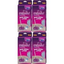 Calperia 4'lü Yedek Paspas Mop Seti, Temizlik Aksesuarı