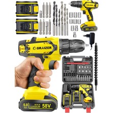 PremiumPort Darbeli Metal Vidalama Çift Akülü Şarjlı Güçlü ve Hafif Tasarım