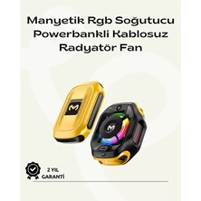 Midas Toptan Home CX12 Model Tec Çipli Telefon Soğutucu | 2 Modlu Vites Ayarı | Dijital Isı Göstergeli