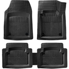 Calperia Siyah Kesilebilir 4d Havuzlu Oto Paspas, Toyota Corolla Için