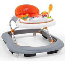 Baby2go Toodle Lüks Yürüteç Tekerlekli Yürüteç Müzikli Ön Panel ve Kademeli Yükseklik Ayarı