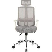 Calperia Yönetici Koltuğu: Beyaz Renk ve Konforlu Ofis Kullanımı Için Tasarlandı