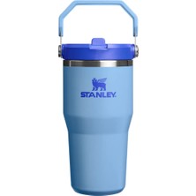 Stanley Iceflow™ Flip Straw Tumbler Mavi Pipetli Termos | 0.60 L